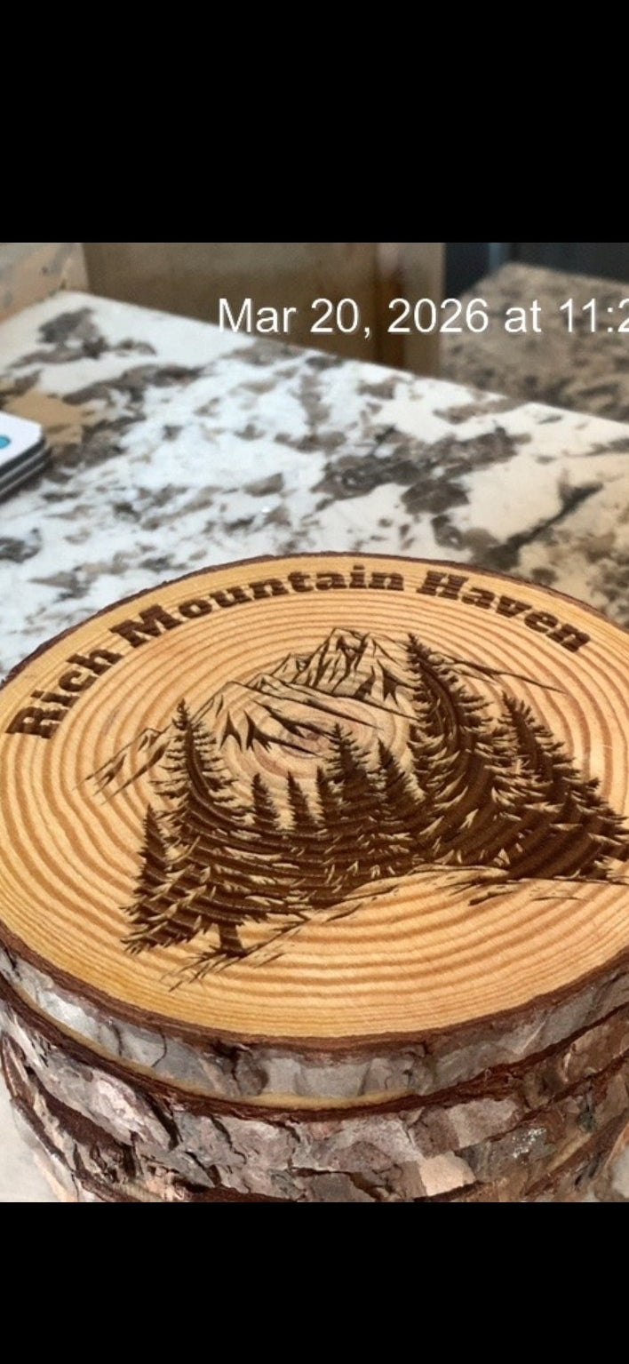 Wooden coasters