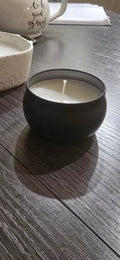 Small black candle